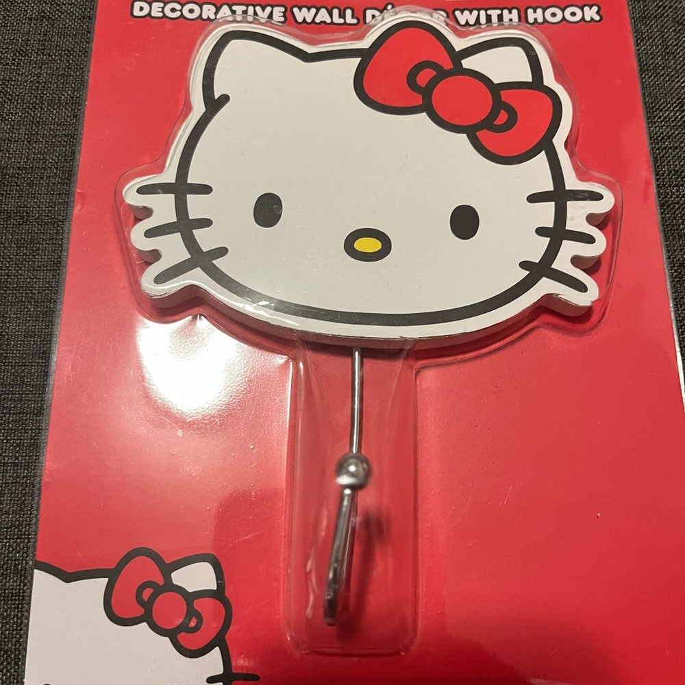 Sanrio Hello Kitty Wall Decor with Red Bow